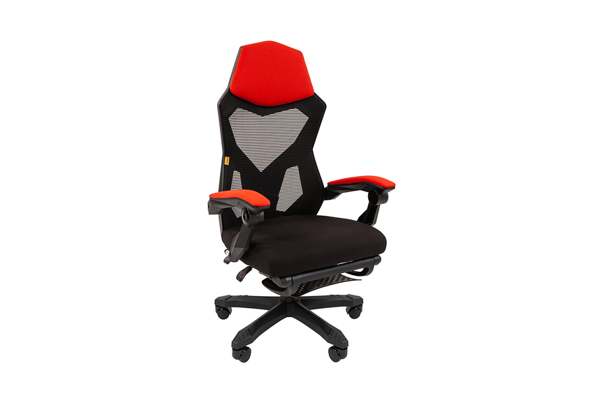 

Кресло игровое Chairman CH571, черный/красный (7110345), CH571