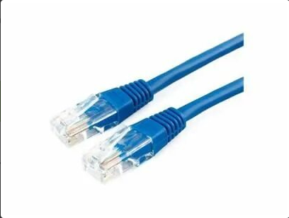 Патч-корд UTP кат.5e, 1.5 м, RJ45-RJ45, голубой, CCA, Bion (BCL-PP12-1.5M/B)