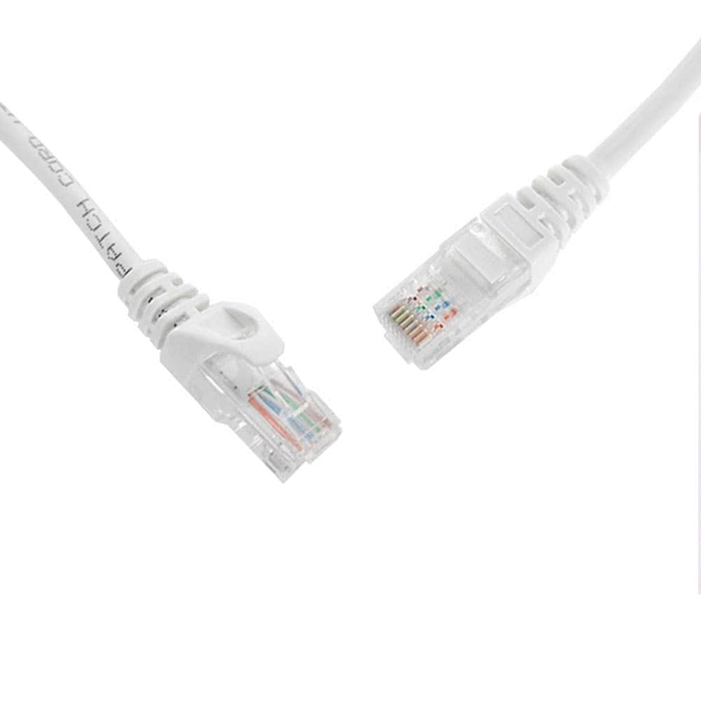 Патч-корд UTP кат.5e, 1 м, RJ45-RJ45, серый, KRAULER (KRP-U-5e-010-GY)