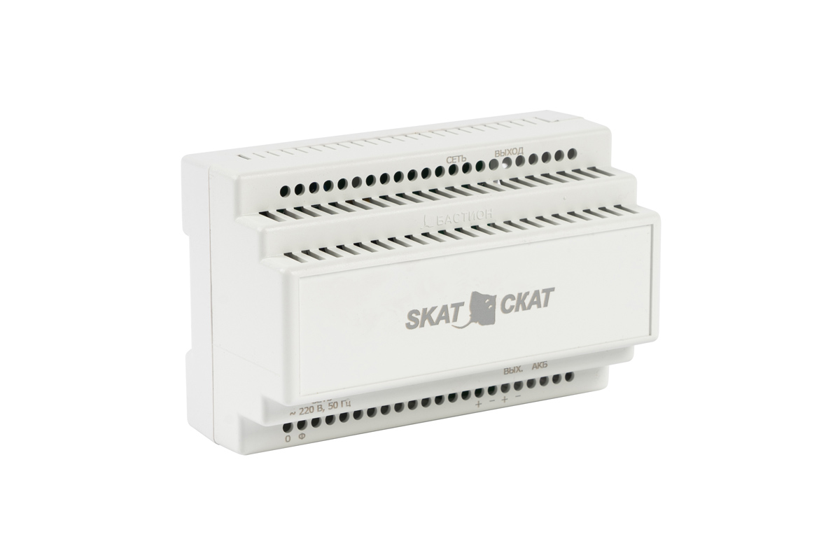 

ИБП БАСТИОН SKAT-24-3.0-DIN (СКАТ ИБП-24/3-DIN) 24 В, 2.5A, пластиковый корпус под 2 АКБ 17 А·ч, белый (599), SKAT-24-3.0-DIN (СКАТ ИБП-24/3-DIN)