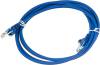 

Патч-корд UTP кат.5e, 2 м, RJ45-RJ45, синий, CU, LSZH, Lanmaster (LAN-PC45/U5E-2.0-BL)
