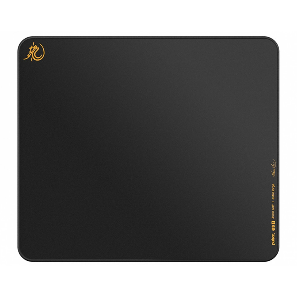 Коврик для мыши Pulsar ES1 XL Bruce Lee, 490 х 420 х 3 мм, черный