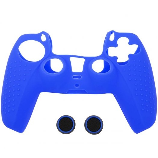 

Чехол для геймпада Red Line HS-PS5305D для Sony PlayStation 5, пластиковый, синий (УТ000025559), HS-PS5305D