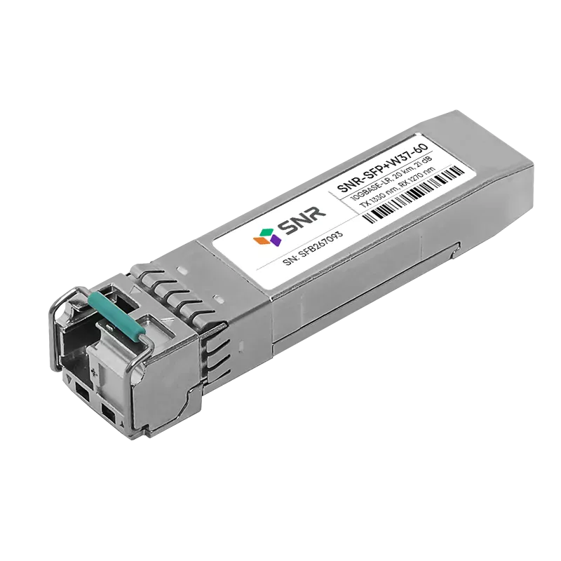 

Модуль SFP+ SNR SNR-SFP+W37-60, 60 км, LC, Tx:1330 нм, Rx:1270 нм, 10 Гбит/с, SM, WDM (SNR-SFP+W37-60), SNR-SFP+W37-60