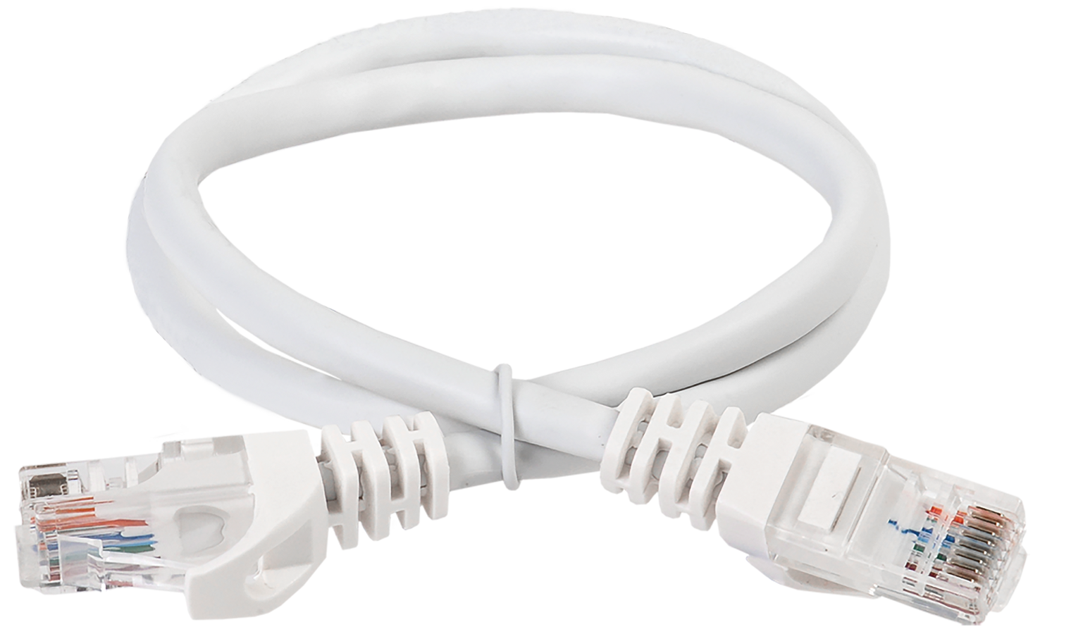 

Патч-корд UTP кат.5e, 0.5 м, RJ45-RJ45, белый, CU, Generica (PC08-C5EU-2M-G)