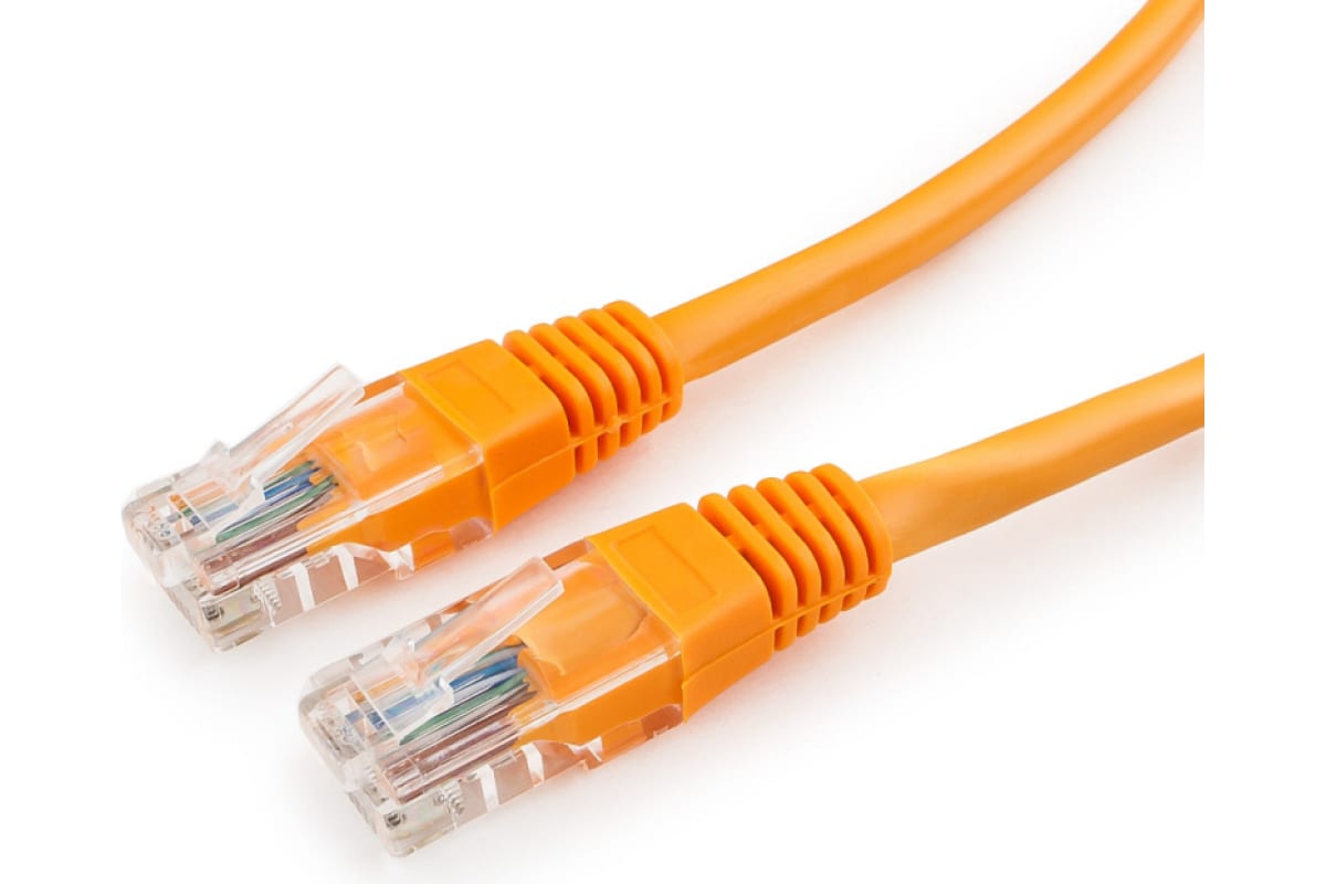 

Патч-корд UTP кат.5e, 0.5 м, RJ45-RJ45, оранжевый, CU, LSZH, плоский, Cablexpert (PP30-0.5M/O)
