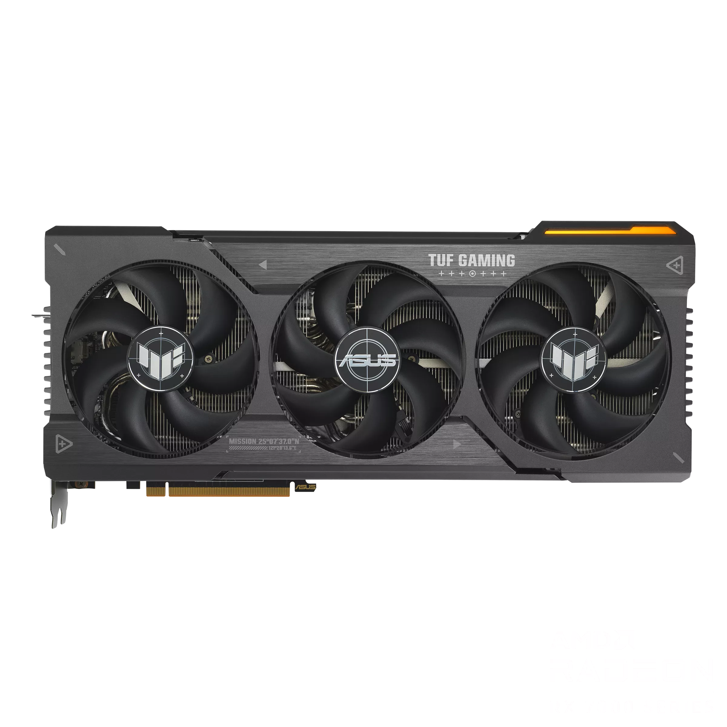 

Видеокарта ASUS AMD Radeon RX 7900 XTX TUF-RX7900XTX-O24G-GAMING, 24Gb GDDR6, 384 бит, PCI-E, HDMI, 3DP, Retail (90YV0IG0-M0NA00), TUF-RX7900XTX-O24G-GAMING