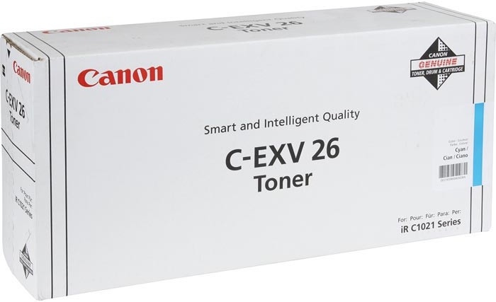 Картридж лазерный Canon C-EXV26C/1659B006, голубой