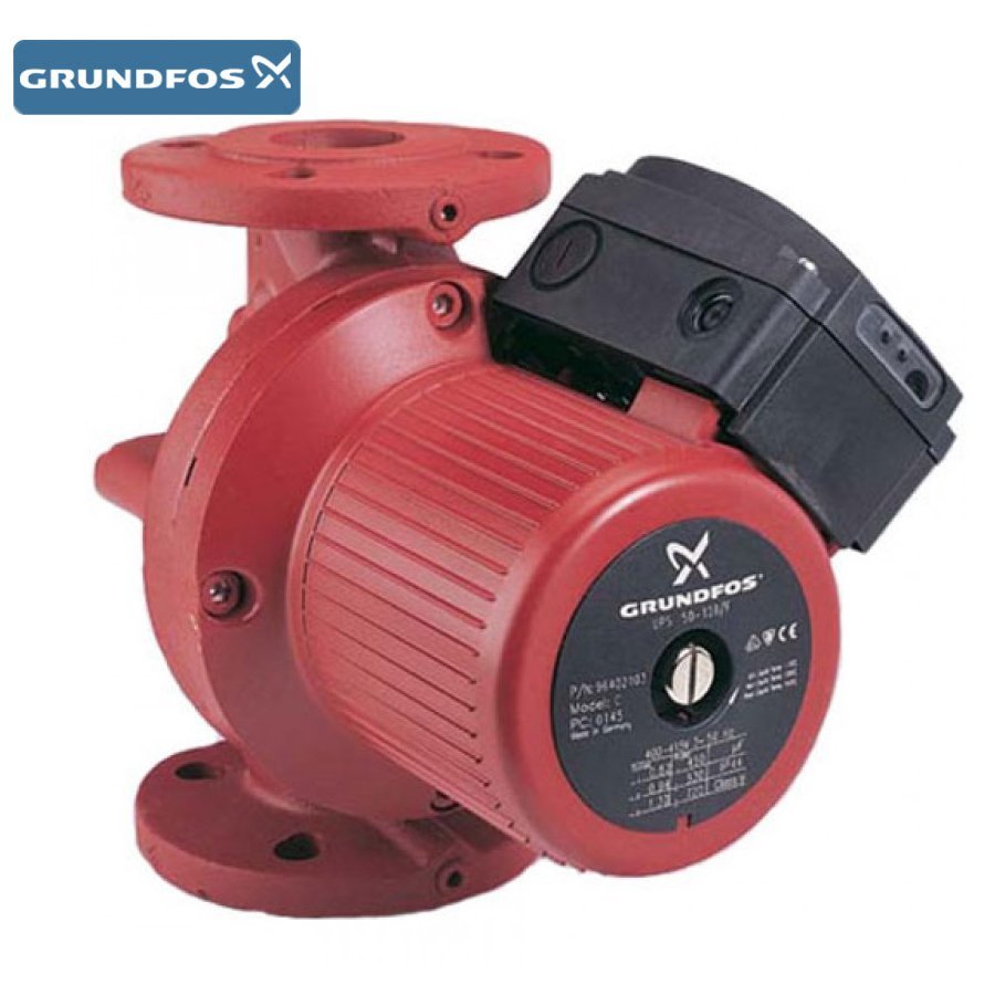 

Электрический водяной насос Grundfos UPS 50-120 F, 760 Вт, циркуляционный, центробежный, производительность 28 м³/час, 27.5 кг (96402101), UPS 50-120 F