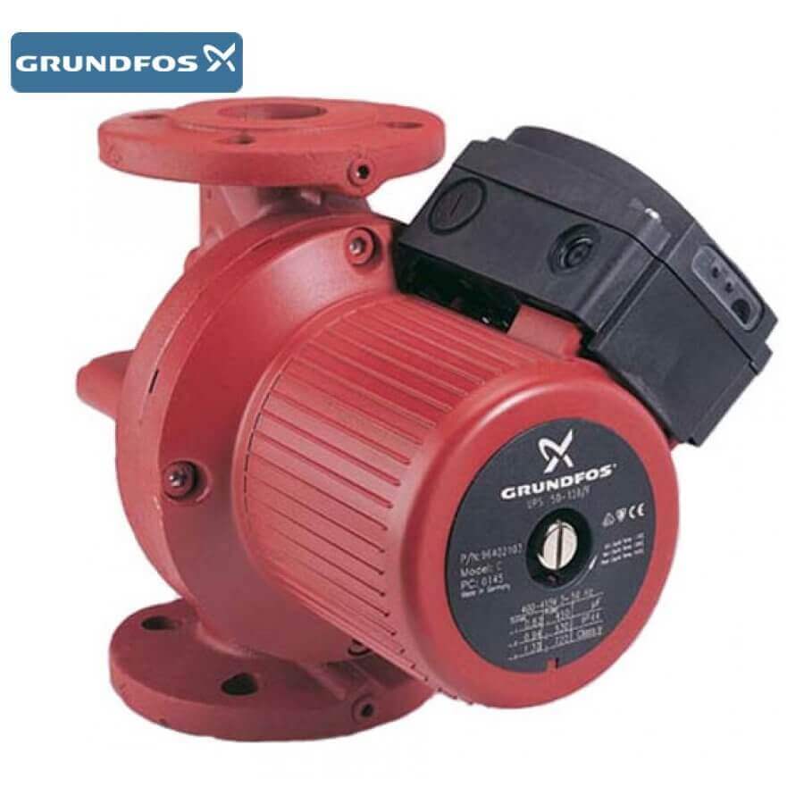 

Электрический водяной насос Grundfos UPS 50-120 F, 720 Вт, циркуляционный, центробежный, производительность 28 м³/час, 24.3 кг (96402103), UPS 50-120 F