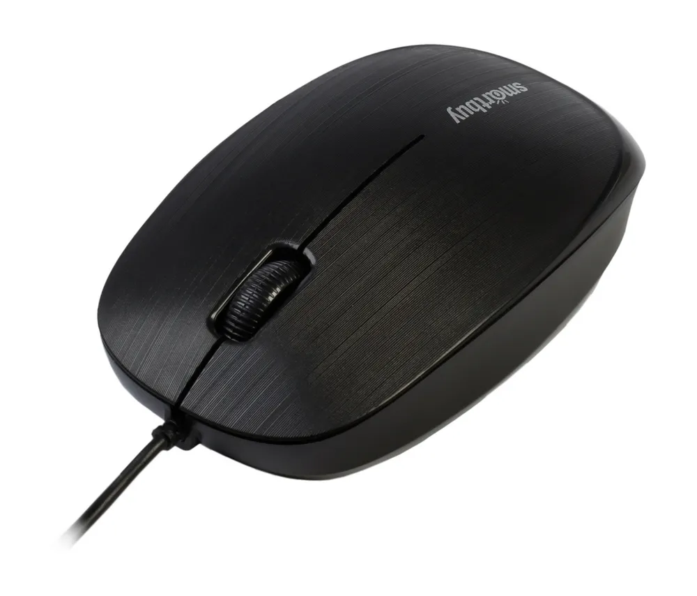 

Мышь проводная SmartBuy ONE 213-K, 1200dpi, оптическая светодиодная, USB, черный (SBM-213-K), ONE 213-K