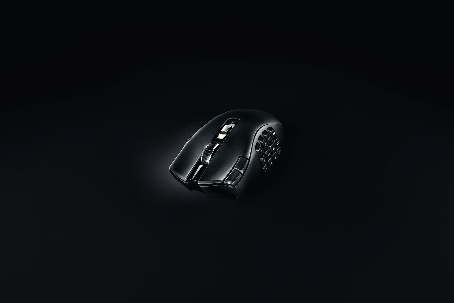 Мышь беспроводная Razer Naga V2 HyperSpeed, 30000dpi, оптическая светодиодная, Bluetooth/Радиоканал, черный (RZ01-03600100-R3G1)