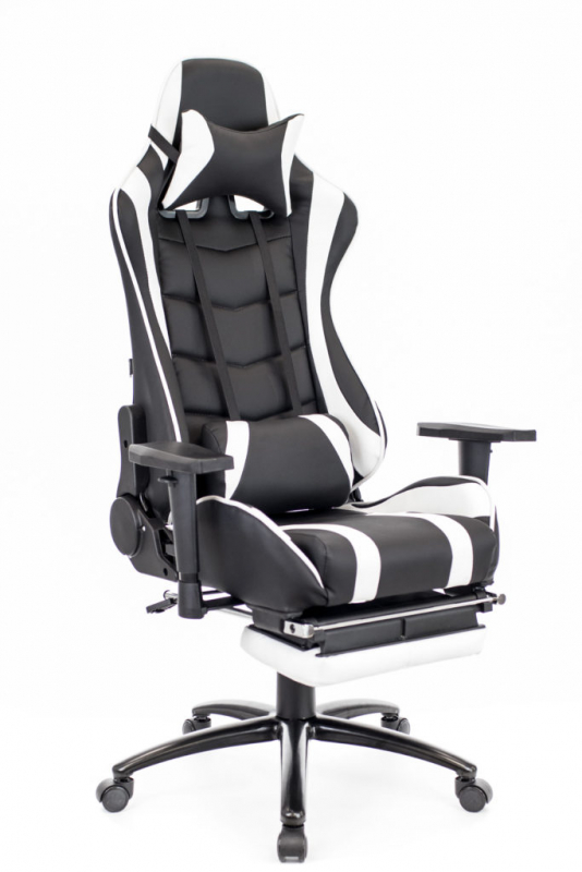 

Кресло игровое Everprof Lotus S1, черный/белый (EP-LOTUSS1ECOBLACK/WHITE), Lotus S1