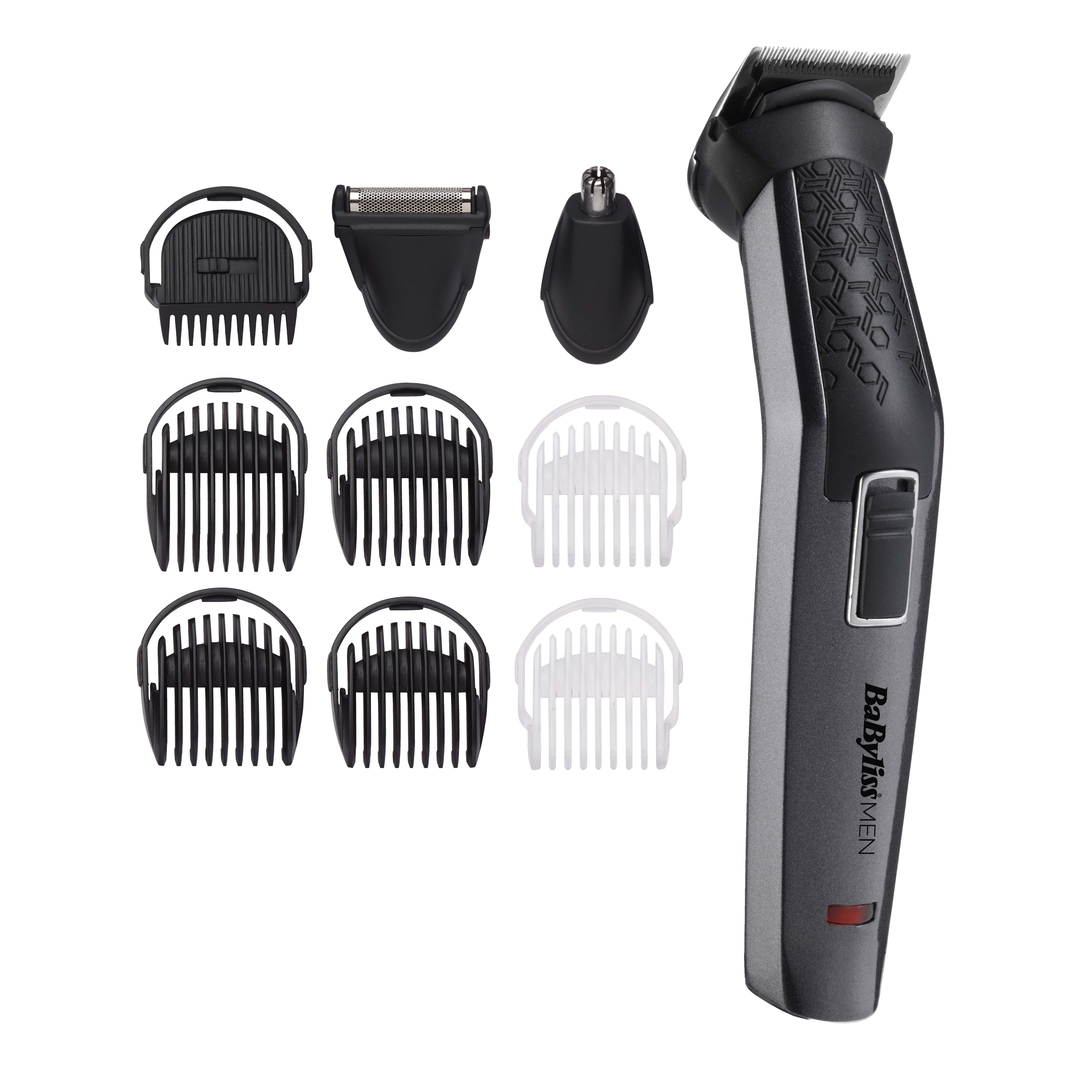 

Триммер Babyliss MT727E, насадок 9, черный/серый (MT727E), MT727E