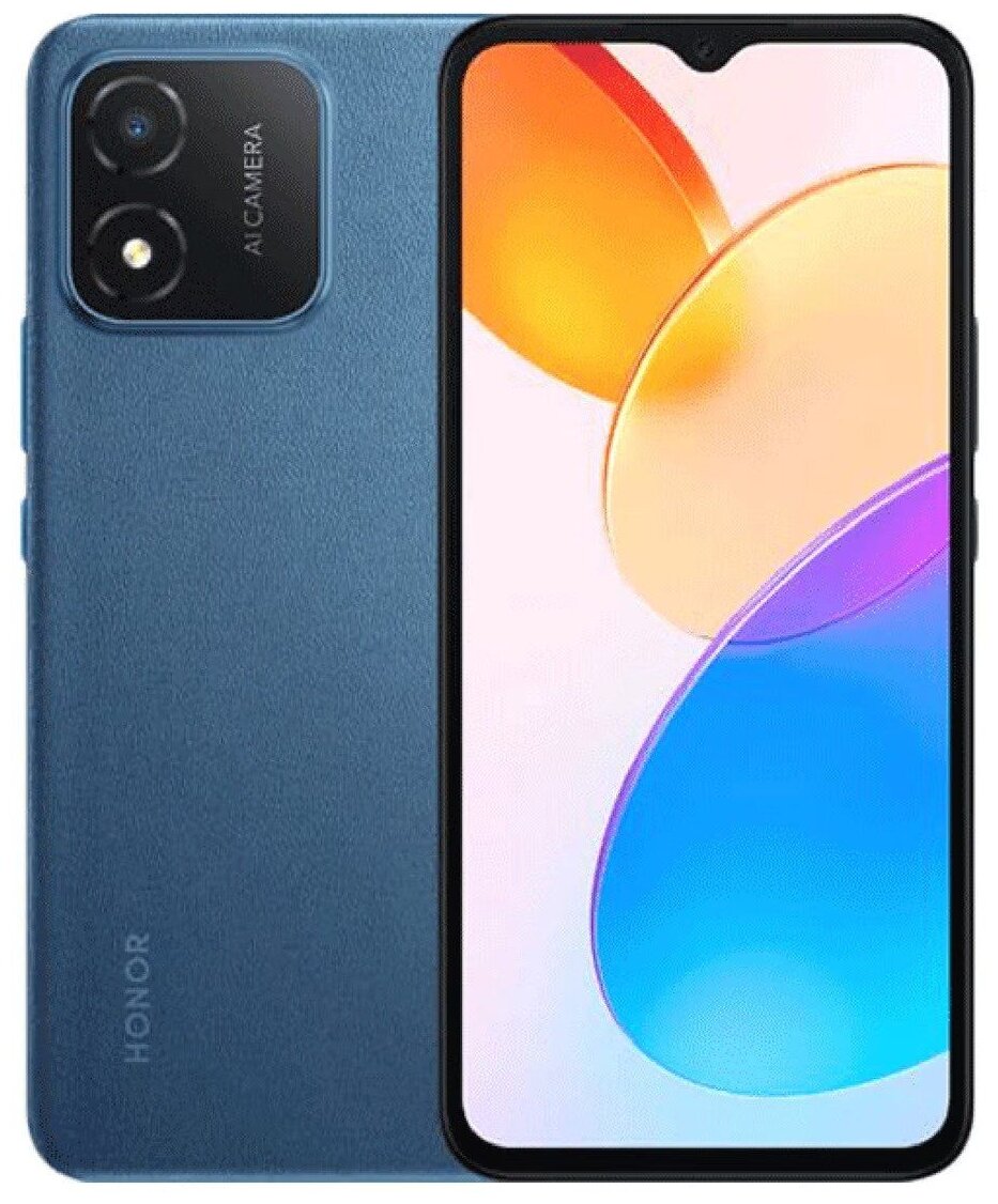 

Смартфон Honor X5, 6.5" 720x1600 IPS, MediaTek Helio G25, 2Gb RAM, 32Gb, 3G/4G, Wi-Fi, BT, Cam, 2-Sim, 4500 мА⋅ч, Micro-USB, Android 12, синий (5109AMUW), X5
