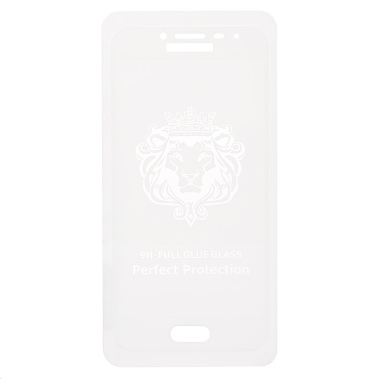 

Защитное стекло Full Screen для экрана смартфона Samsung SM-J250 Galaxy J2 2018, FullScreen, поверхность глянцевая, белая рамка, 2.5D (86381)
