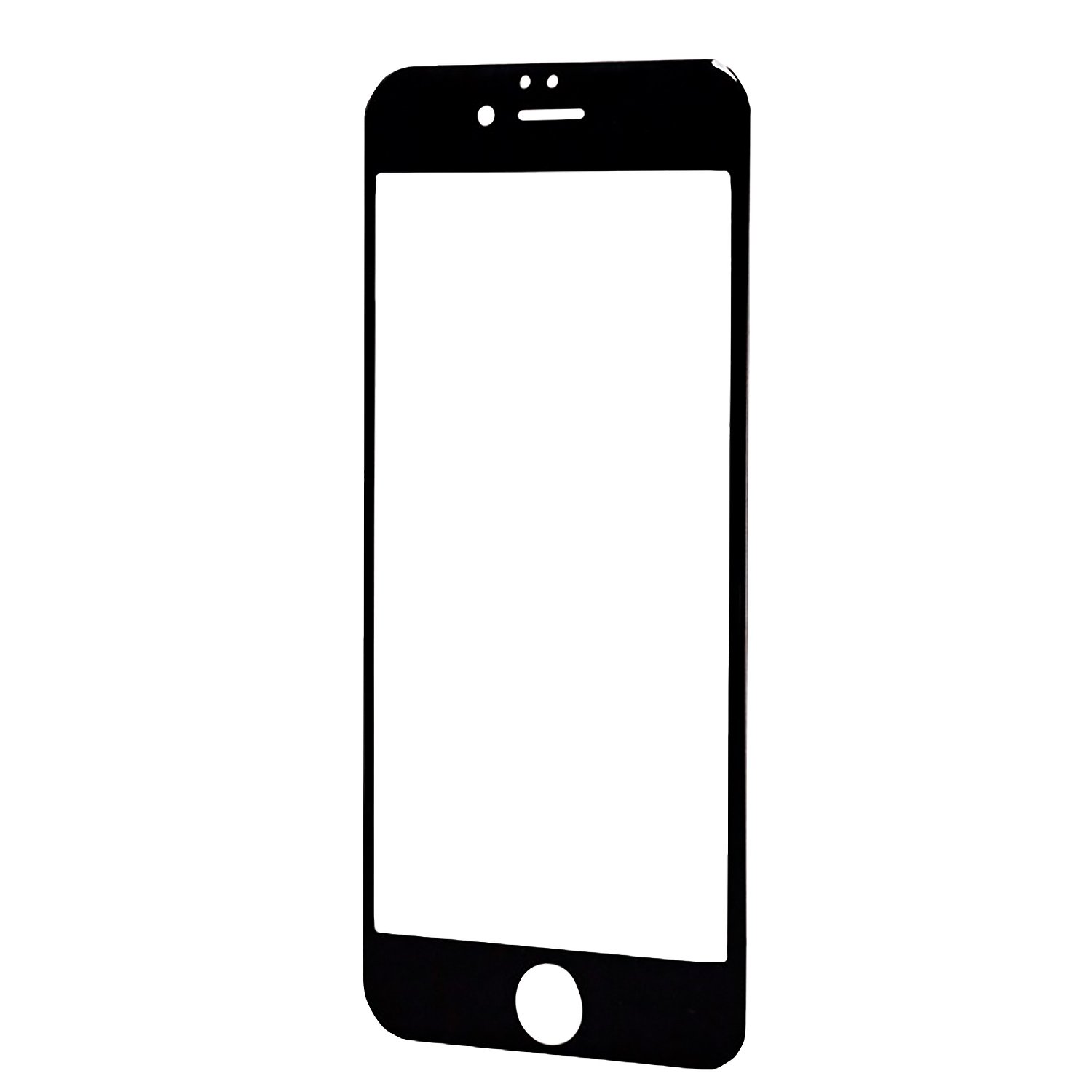 

Защитное стекло Remax Crystal Tempered для экрана смартфона Apple iPhone 6/iPhone 6S, FullScreen, поверхность глянцевая, черная рамка, 2.5D (74746)