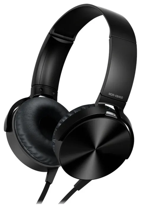 

Проводная гарнитура Sony MDR-XB450, Jack 3.5 мм., черный (MDR-XB450/BM), MDR-XB450