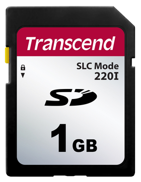 Карта памяти промышленная 1Gb SD Transcend (TS1GSDC220I)