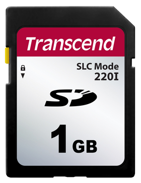 Карта памяти промышленная 1Gb SD Transcend TS1GSDC220I 2600₽