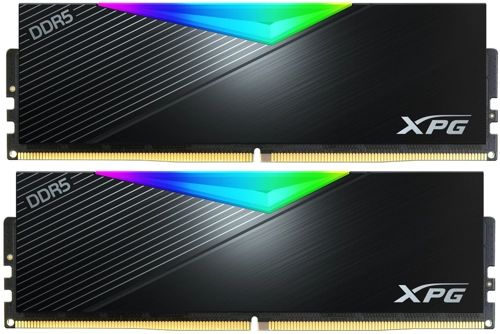 

Комплект памяти DDR5 DIMM 32Gb (2x16Gb), 6400MHz, CL32, 1.35 В, ADATA, XPG Lancer RGB (AX5U6400C3216G-DCLARBK) Retail, AX5U6400C3216G-DCLARBK
