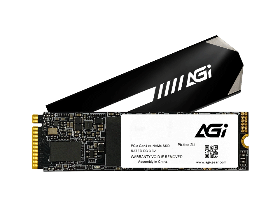 Твердотельный накопитель (SSD) AGI 1Tb AI818, 2280, PCIe 4.0 x4, NVMe (AGI1T0G44AI818) Retail - фото 1