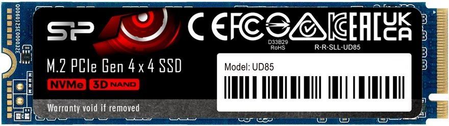 Твердотельный накопитель (SSD) Silicon Power 500Gb M-Series UD85, 2280, PCIe 4.0 x4, NVMe (SP500GBP44UD8505) Retail - фото 1