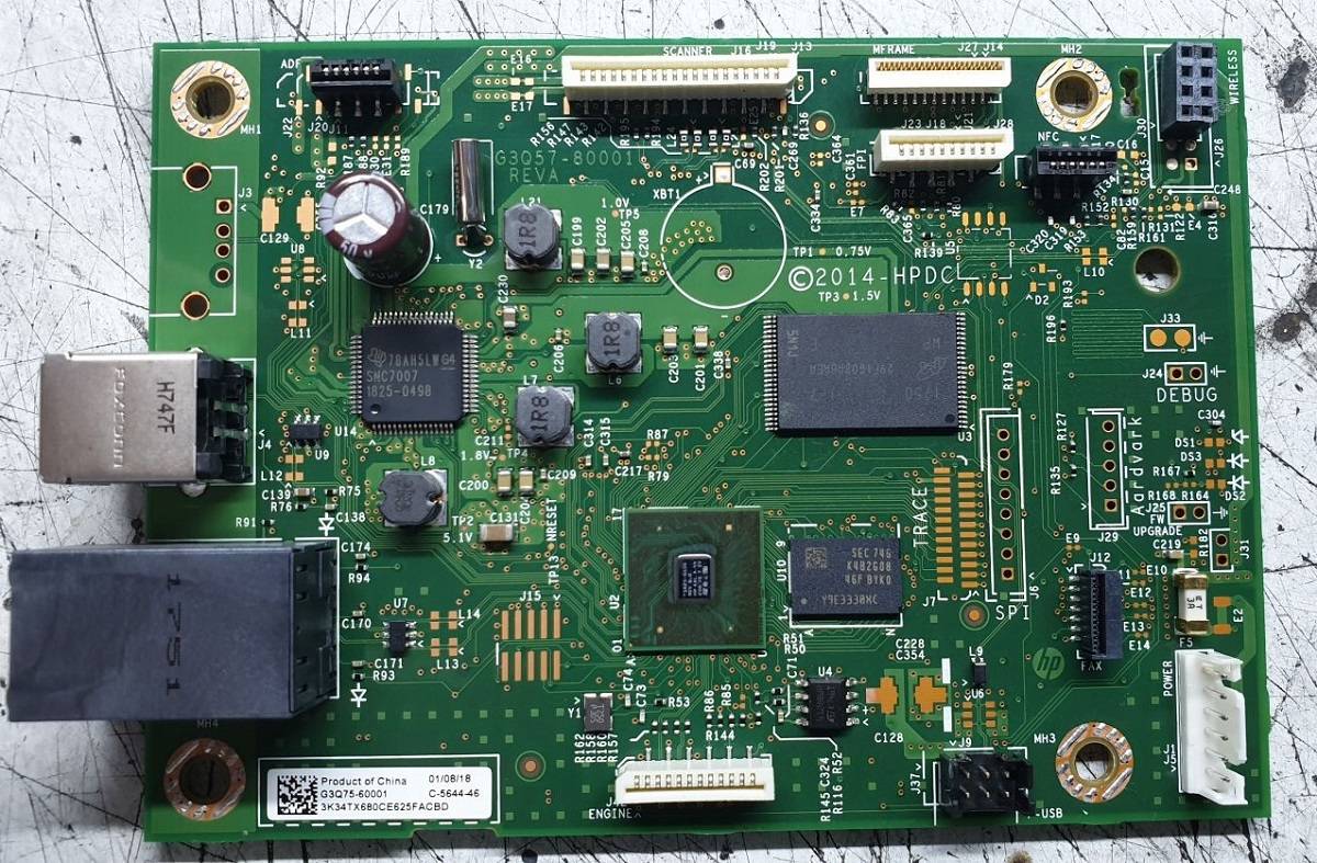 

Плата форматера оригинальная для LJ M227fdn/fdw/M230fdw (G3Q75-60001), 0