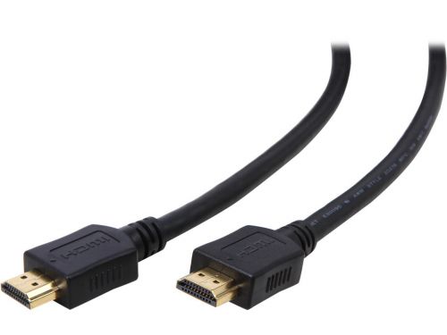 Кабель HDMI(19M)-HDMI(19M) v1.4b 4K, 1 м, черный Fillum (FL-CL-HM-HM-1M)