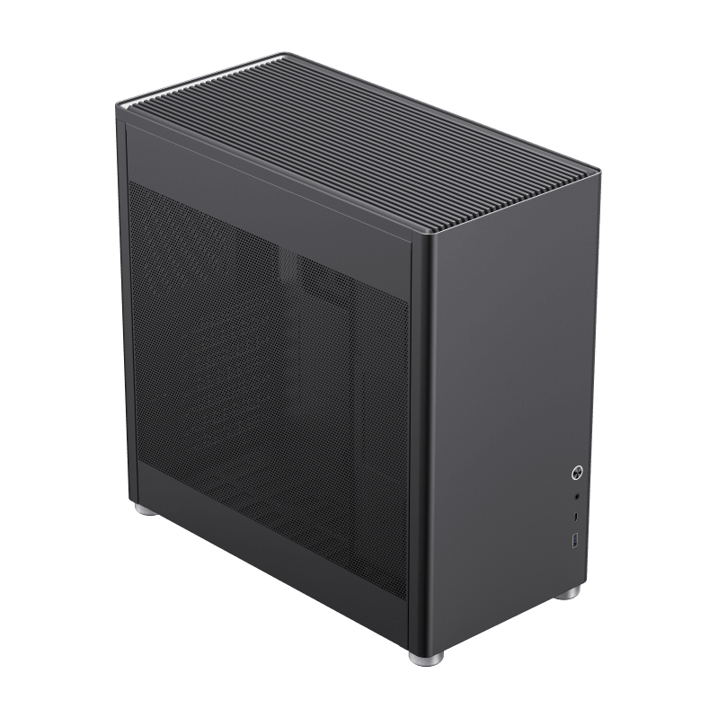 Корпус GameMax MeshBox, Midi-Tower, без БП, черный