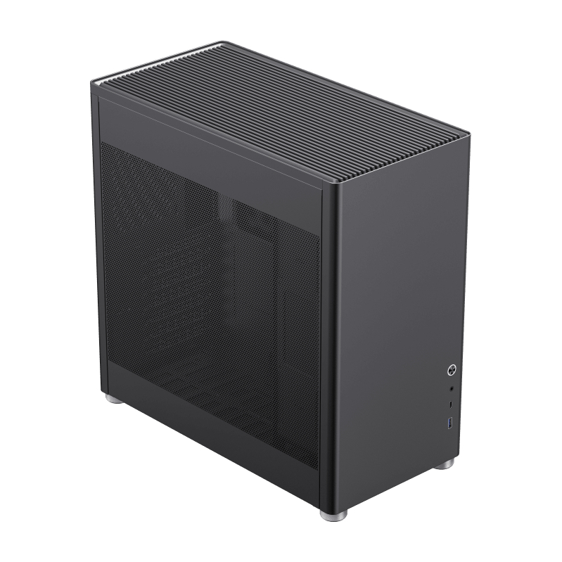 Корпус GameMax MeshBox, ATX, Midi-Tower, USB 3.0, USB Type-C, черный, без БП (MeshBox Black)