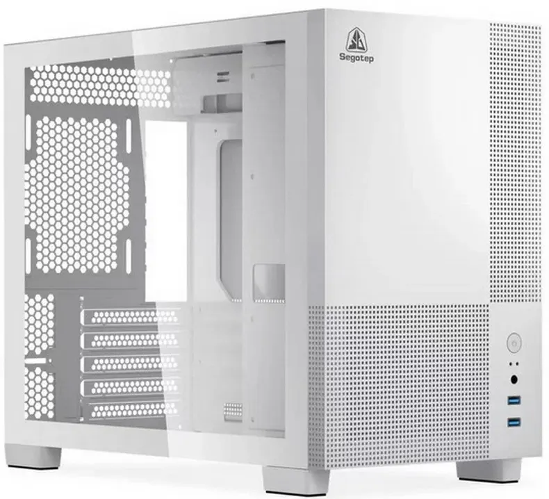 

Корпус Segotep Memphis-S, mATX, Mini-Tower, 2xUSB 3.0, белый, без БП (Memphis-S white), Memphis-S