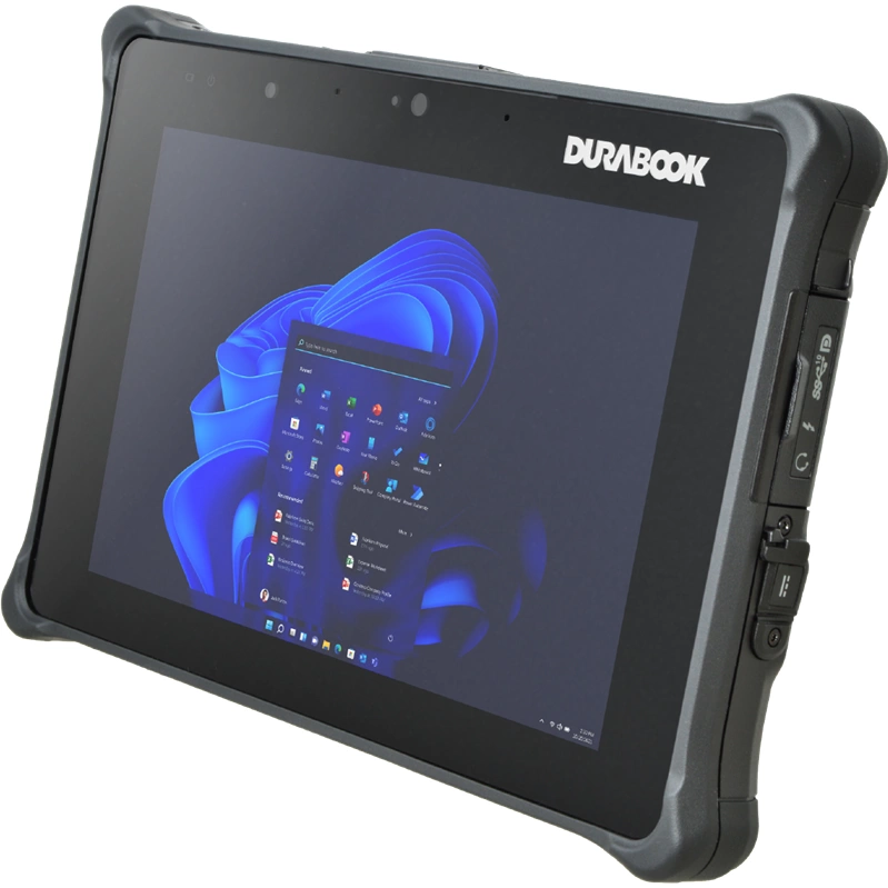 

Планшет DURABOOK R8 STD 8" 1280x800, Intel Core i5-1230U, 8Gb RAM, 128Gb/опционально, WiFi, BT, Windows 11 Professional, черный (R8H1P1DABAXX), R8 STD