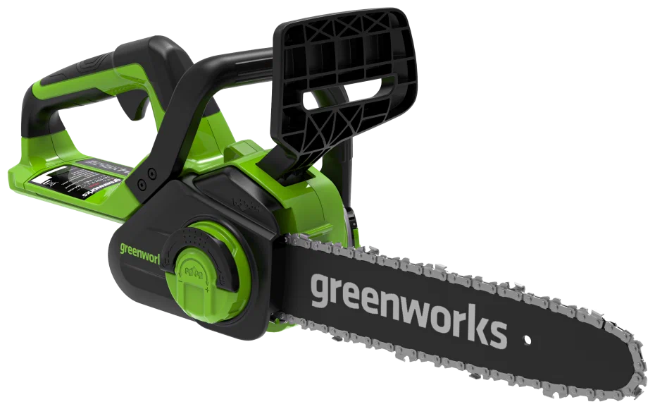 

Пила цепная Greenworks G40CS30II, шина 30 см, аккумуляторная, 40 В, 4 А·ч, Li-Ion, 4.4 кг (2007807), G40CS30II