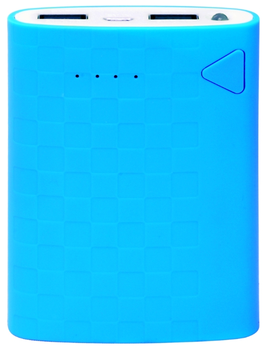Портативный аккумулятор iconBIT FT-7060D, 6000mAh, 2xUSB, 2.1A, синий