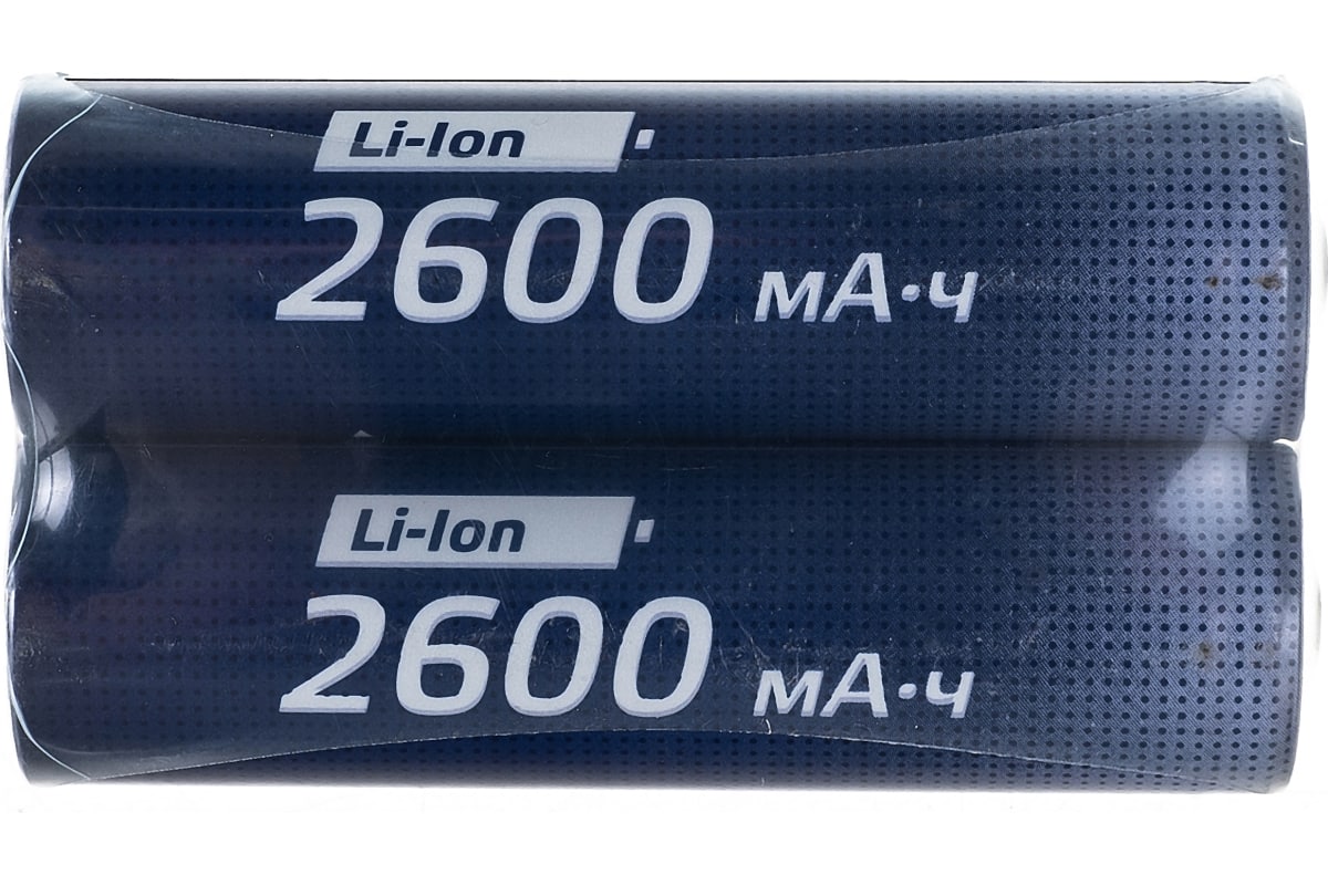 

Аккумулятор КОСМОС KOC18650Li-ion26US2, 18650, 3.7V 2.6 А·ч, 2 шт. (KOC18650Li-ion26US2), KOC18650Li-ion26US2