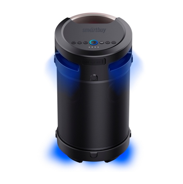 

Портативная акустика SmartBuy Z1, 74 Вт, FM, AUX, USB, Bluetooth, подсветка, черный (SBS-970), Z1