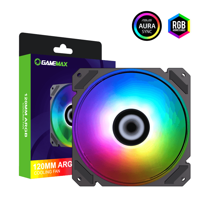

Вентилятор GameMax FN-12Rainbow-C9, 120 мм, 1200rpm, 28.8 дБ, 3-pin+4-pin Molex, 1шт, ARGB (FN-12Rainbow-C9), FN-12Rainbow-C9