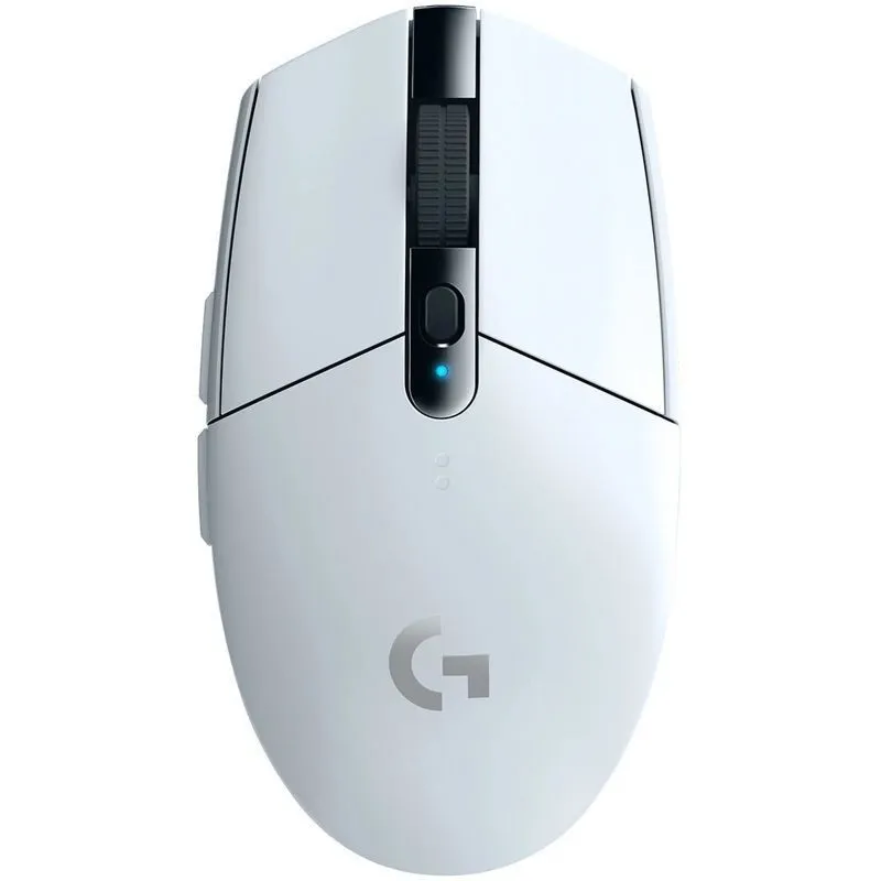 Мышь беспроводная Logitech G304 LIGHTSPEED, 12000dpi, оптическая светодиодная, USB, белый (910-005295)