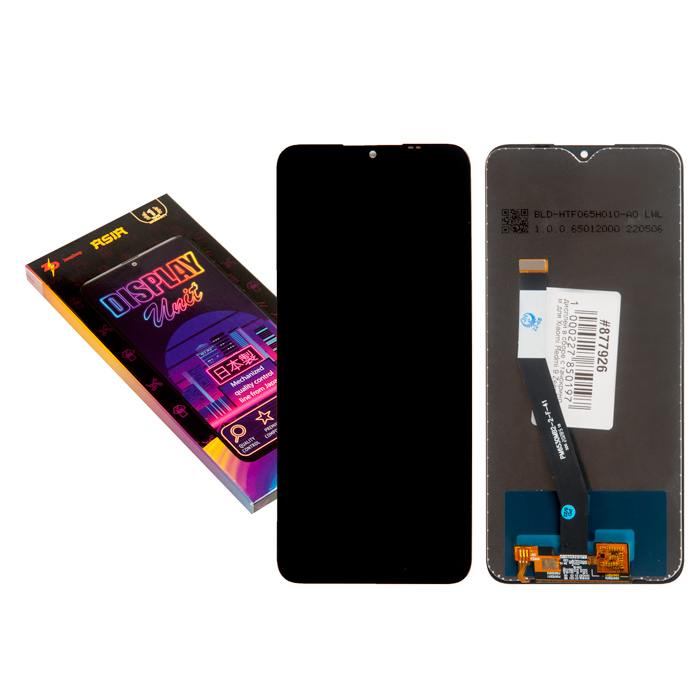 

Дисплей в сборе с тачскрином ZeepDeep для Xiaomi Redmi 9, черный (877926)