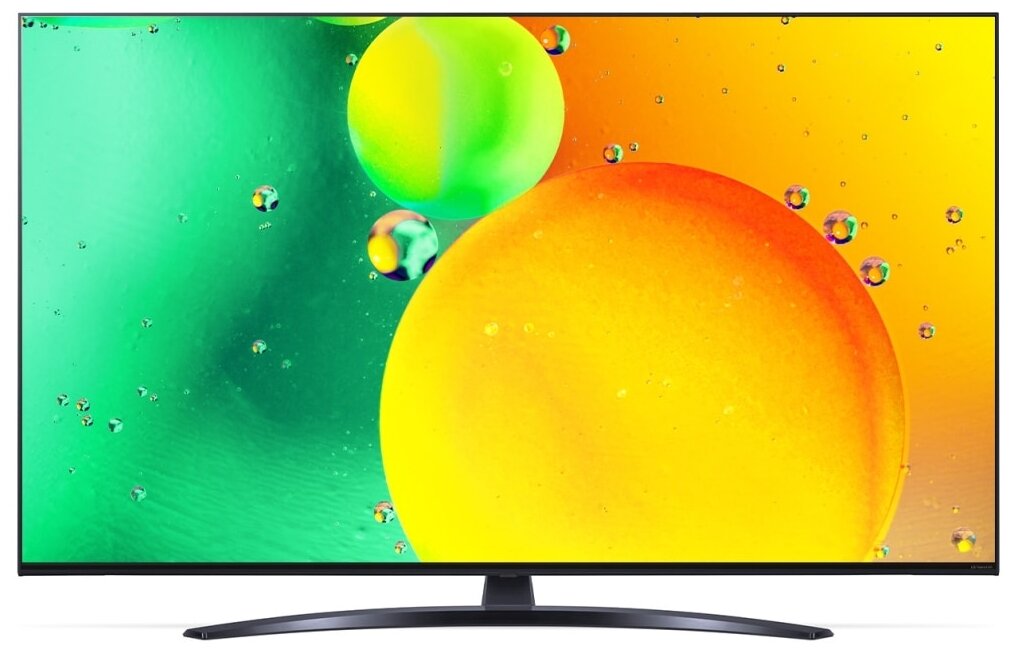 

Телевизор 65" LG 65NANO769QA, 3840x2160, DVB-T /T2 /C, HDMIx3, USBx2, WiFi, Smart TV, Синяя сажа (65NANO769QA.ADGG), 65NANO769QA