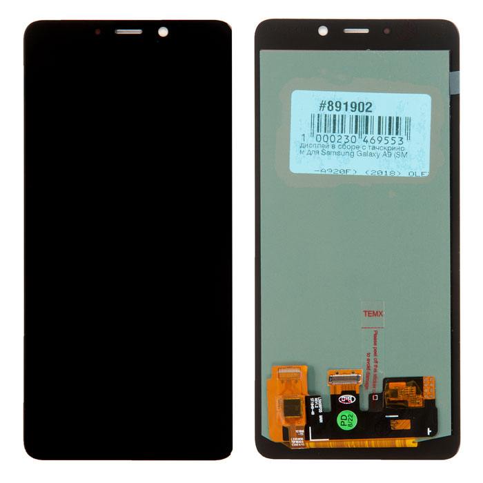 

Дисплей в сборе с тачскрином для Samsung Galaxy A9 (SM-A920F) (2018), OLED small size, черный (891902)