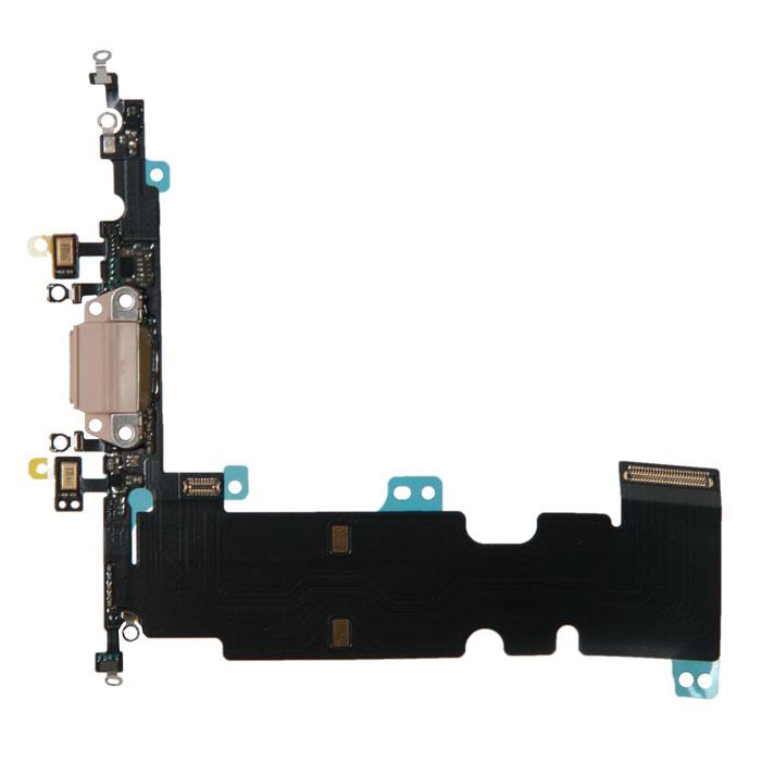 

Шлейф (плата) с разъемом зарядки для Apple iPhone 8 Plus, золотистый (582531)