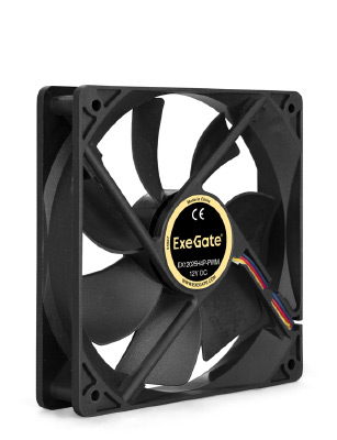 

Вентилятор ExeGate EX294048RUS, 120 мм, 1400rpm, 25 дБ, 2-pin, 1шт, черный (EX294048RUS), EX294048RUS