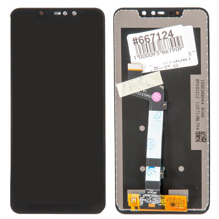 

Дисплей в сборе с тачскрином Xiaomi для Xiaomi Redmi Note 6 Pro, черный, оригинал (667124)