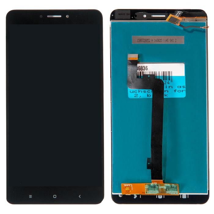 

Дисплей в сборе с тачскрином для Xiaomi Mi Max 2, черный (586836)