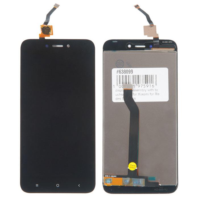 

Дисплей в сборе с тачскрином для Xiaomi Redmi 5A, черный (638099)