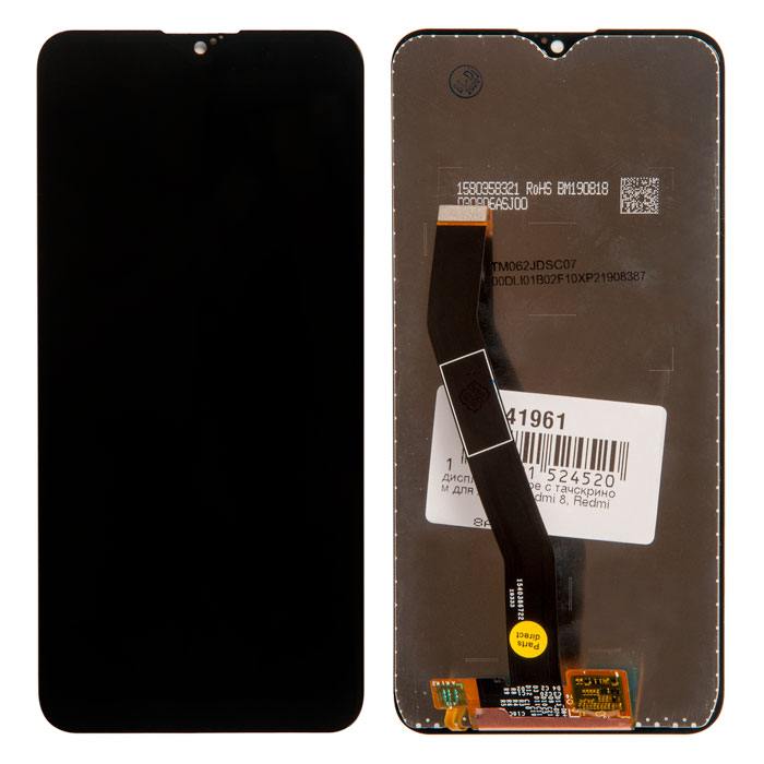 

Дисплей в сборе с тачскрином для Xiaomi Redmi 8, Redmi 8A, черный (741961)
