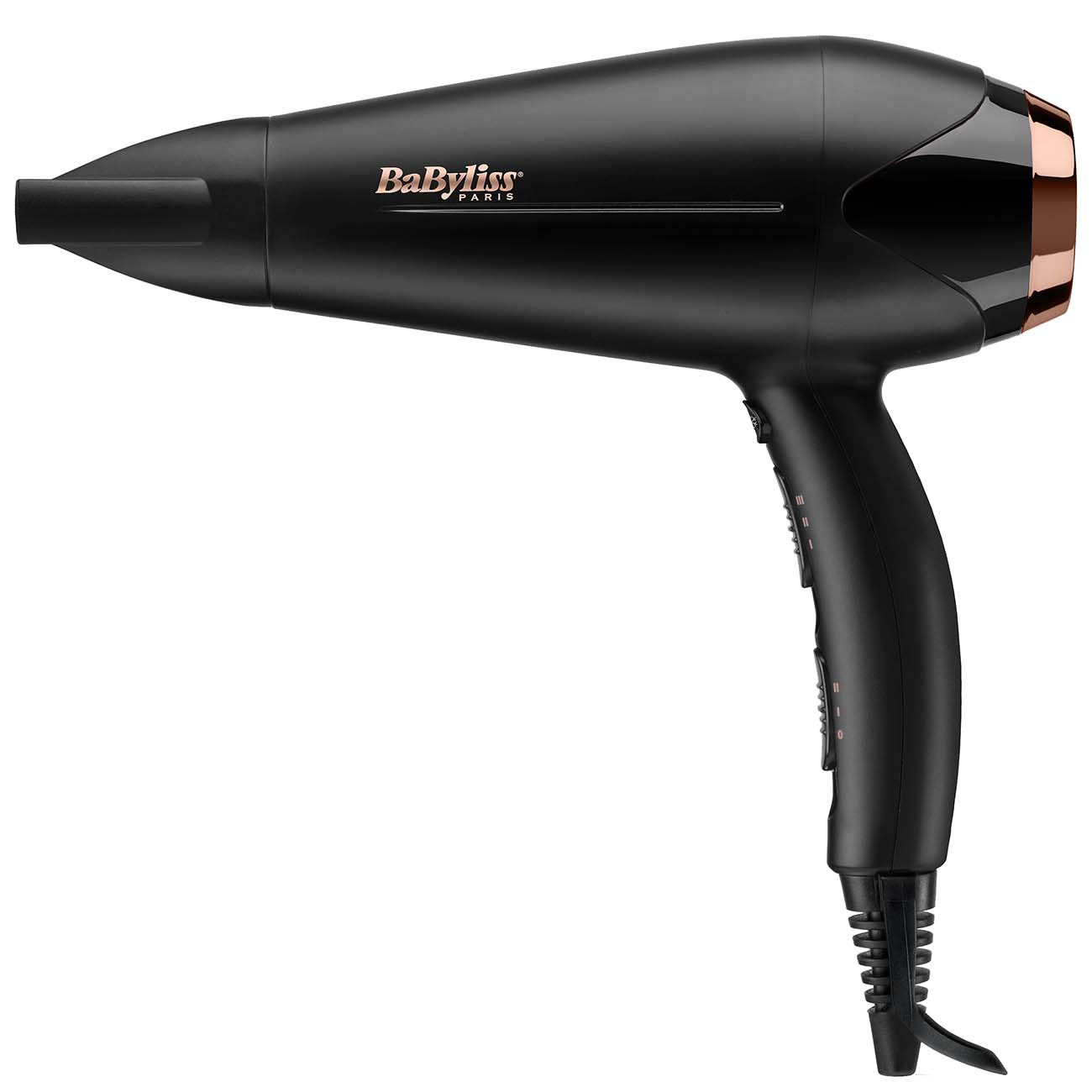 Фен Babyliss D570DE 2.2 кВт, режимов: 3, насадок: 2