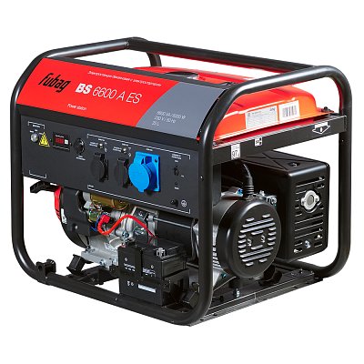 Электрогенератор Fubag BS 6600 A ES, 10.9 л.с., 6.5 кВт